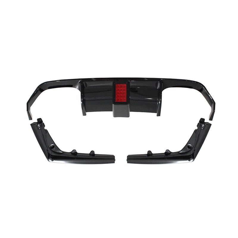 LED Style Gloss Black Rear Diffuser for BMW F80 M3 F82 F83 M4 14-20