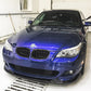 MP Style Gloss Black Front Splitter for BMW E60 E61 5 Series Standard Model 05-10-Carbon Factory