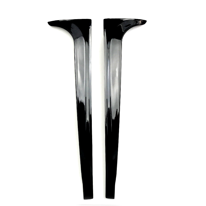 Gloss Black Side Spoiler for VW Polo MK6 18-26