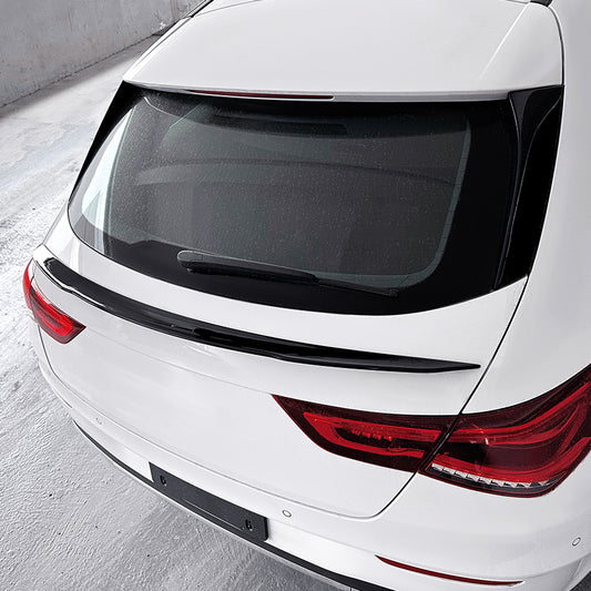 AMG Style Gloss Black Mid Spoiler for Mercedes Benz W118 CLA Estate 19-Present - Carbon Factory