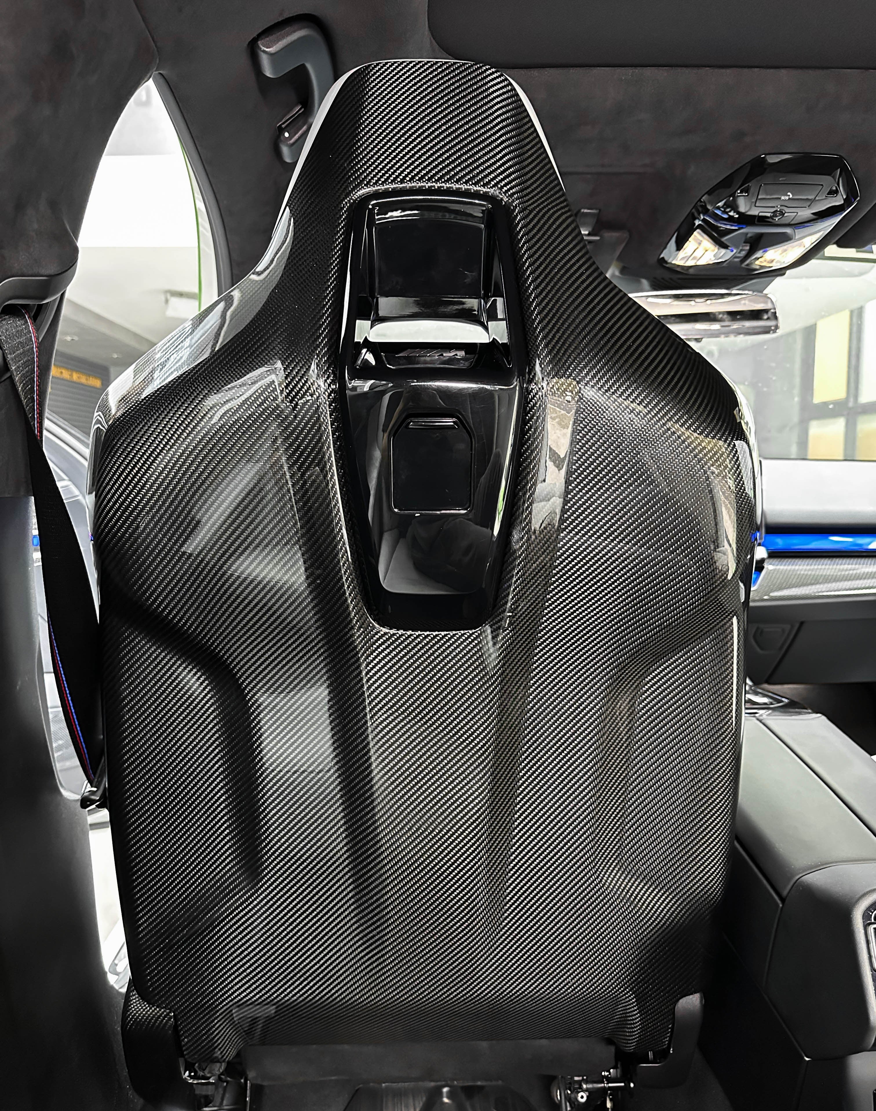 Pre-Preg Carbon Fibre Seat Cover for BMW G90 G99 M5 24-Present - Carbon Factory