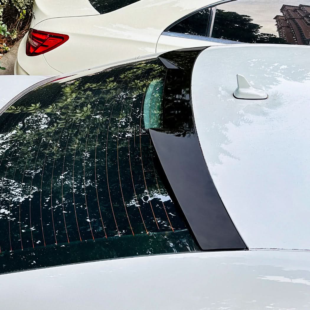 Gloss Black Roof Spoiler for Audi A3 8V S3 Saloon 13-20 - Carbon Factory