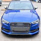V Style Gloss Black Front Splitter for Audi A3 8V S Line & S3 13-16 - Carbon Factory