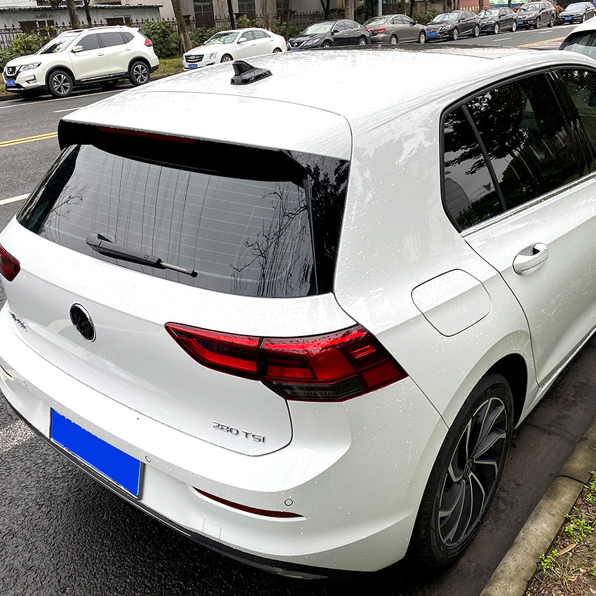 Gloss Black Side Spoiler for VW Golf MK8 MK8.5 Standard model 20-26