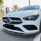 V Style Gloss Black Front Splitter for Mercedes Benz W118 CLA 19-23 - Carbon Factory