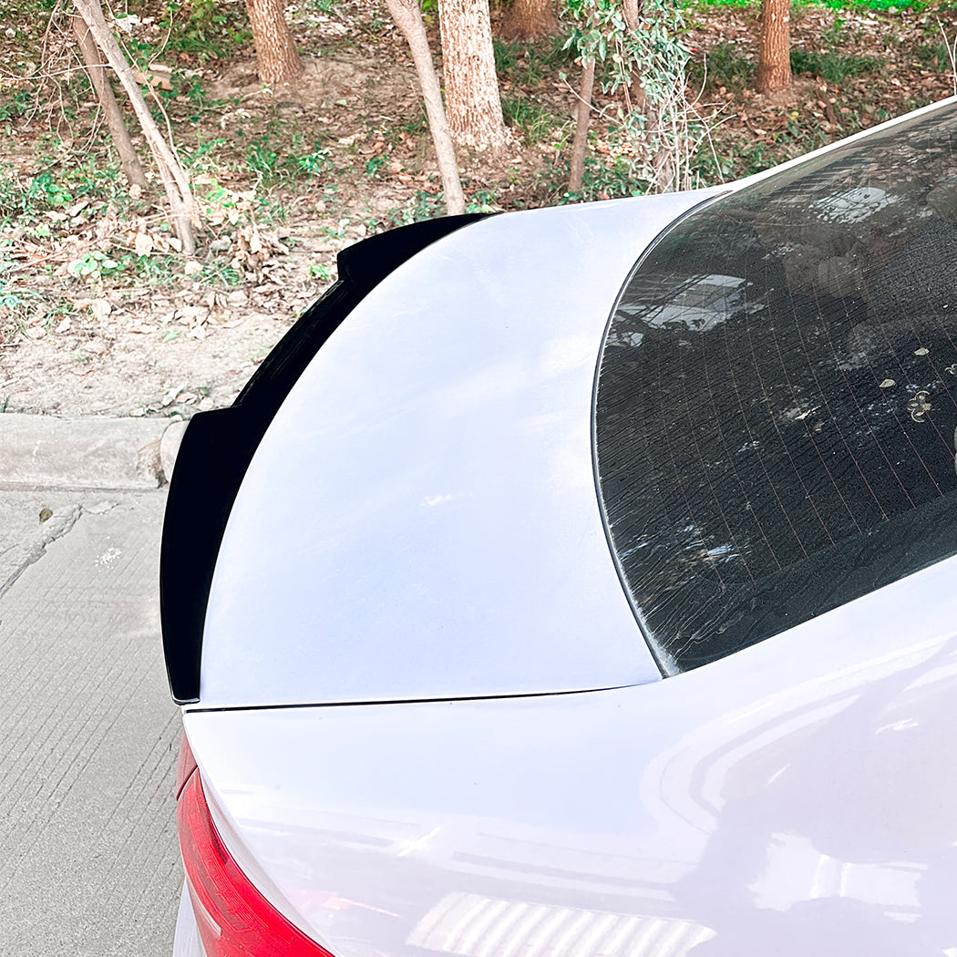 V Style Gloss Black Boot Spoiler for Audi S4 B8 B8.5 08-15 - Carbon Factory