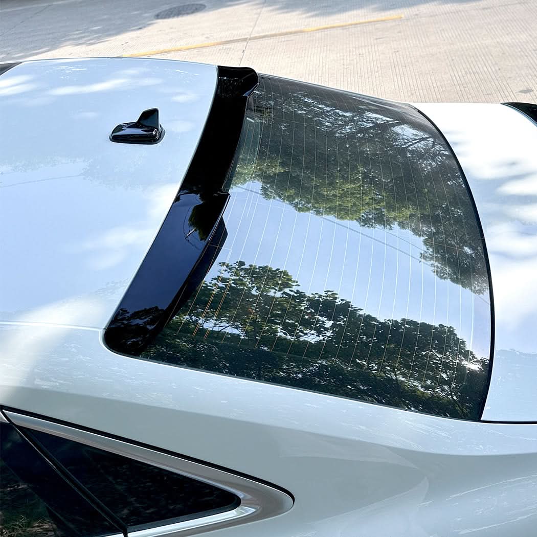 Gloss Black Roof Spoiler for Audi A3 S3 RS3 8Y Saloon 20-Present - Carbon Factory