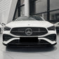 AMG Style Gloss Black Front Splitter for Mercedes Benz W118 CLA 24-Present - Carbon Factory