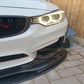 PSM Style Carbon Fibre Front Splitter 2 Pieces for BMW F80 M3 F82 F83 M4 14-20 - Carbon Factory