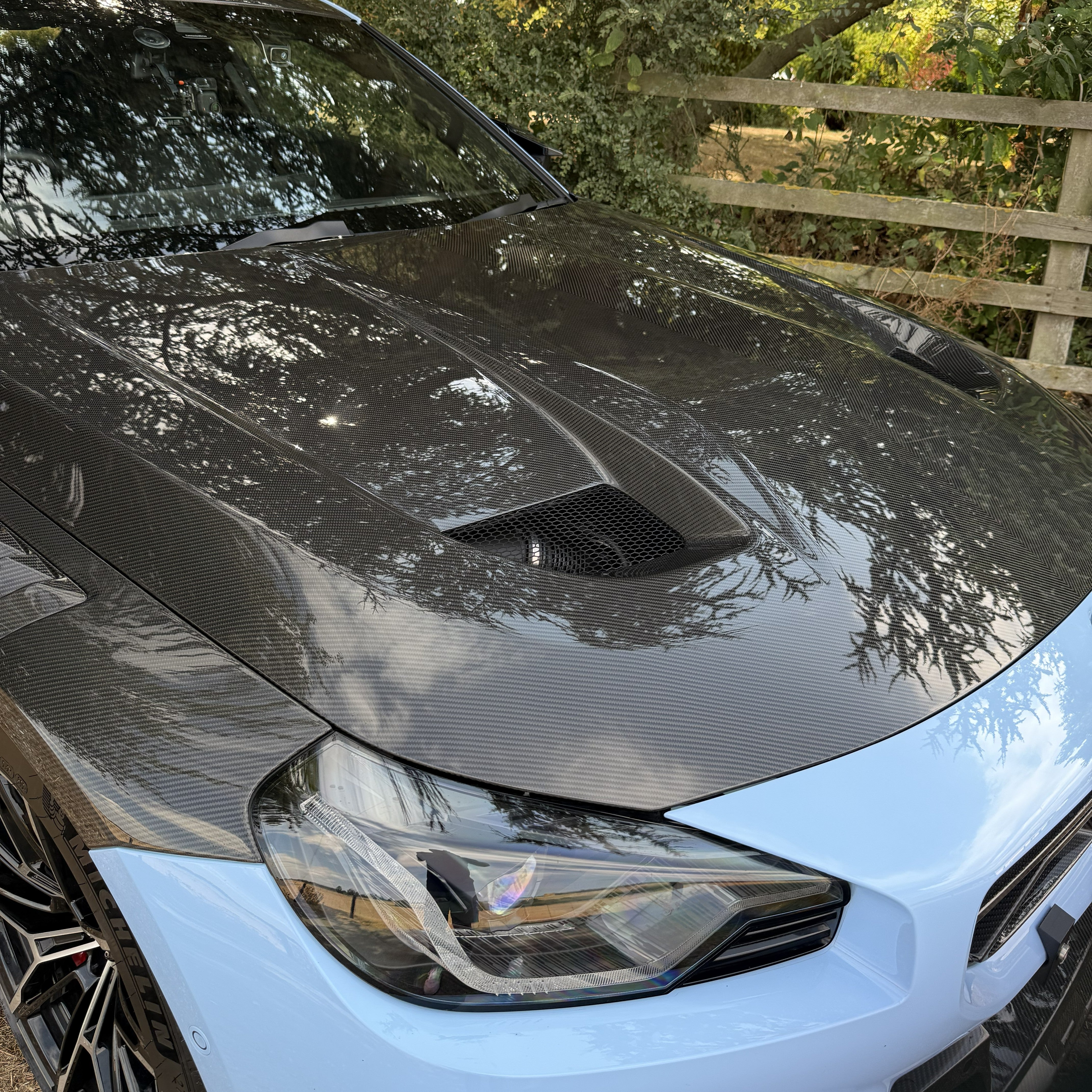 SQ Style Pre-Preg Carbon Fibre Bonnet for BMW G87 M2 2 Series G42 Coupe 21-Present