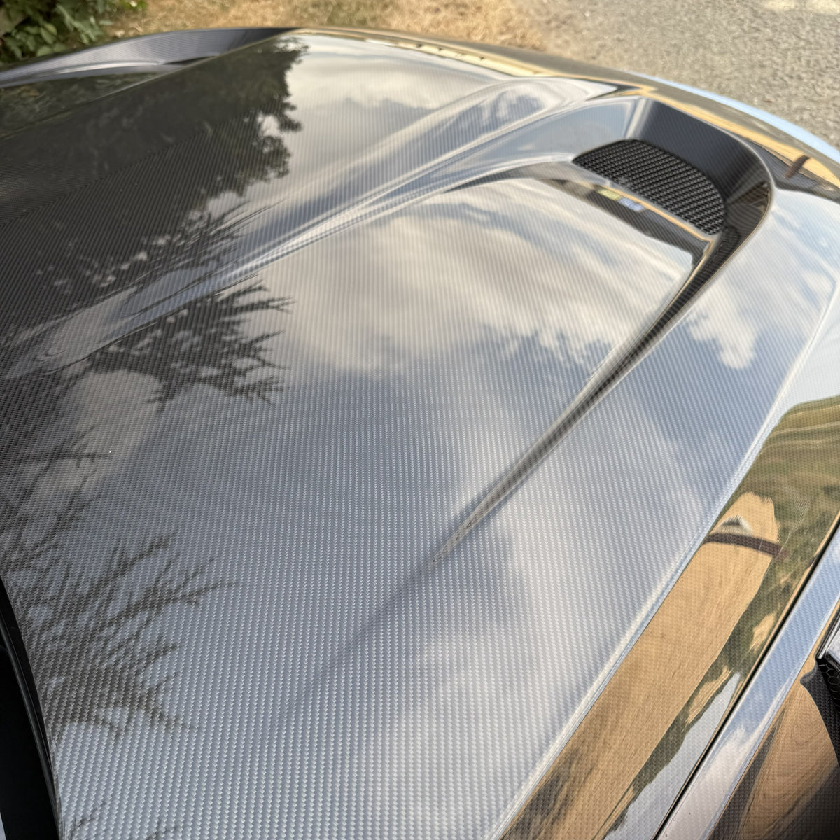 SQ Style Pre-Preg Carbon Fibre Bonnet for BMW G87 M2 2 Series G42 Coupe 21-Present