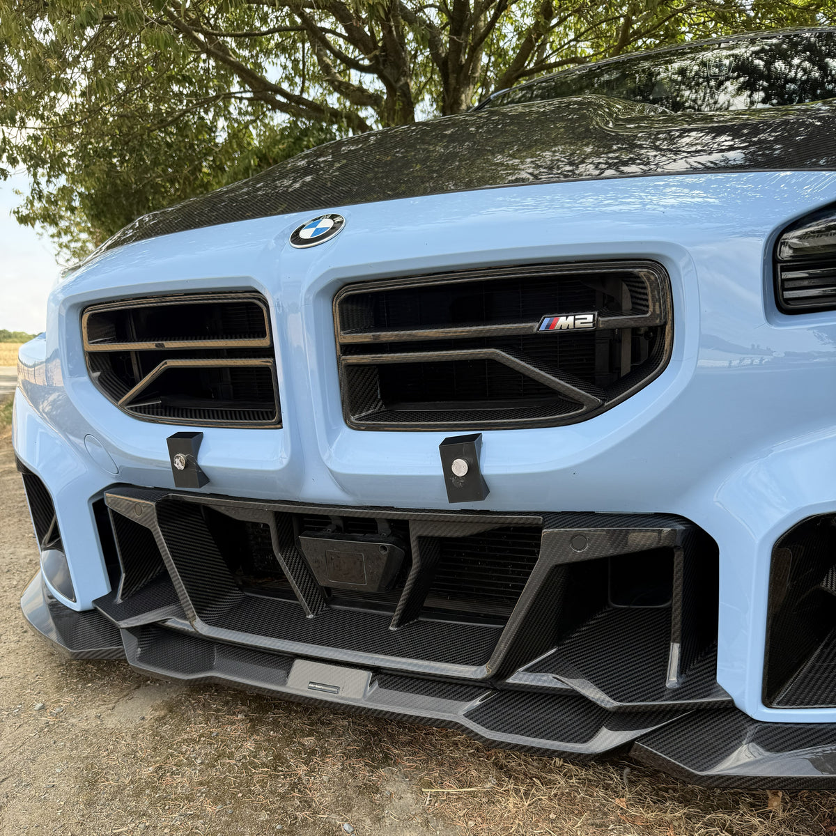 SQ-B Style Pre-Preg Carbon Fibre Front Grille for BMW G87 M2 23-Present