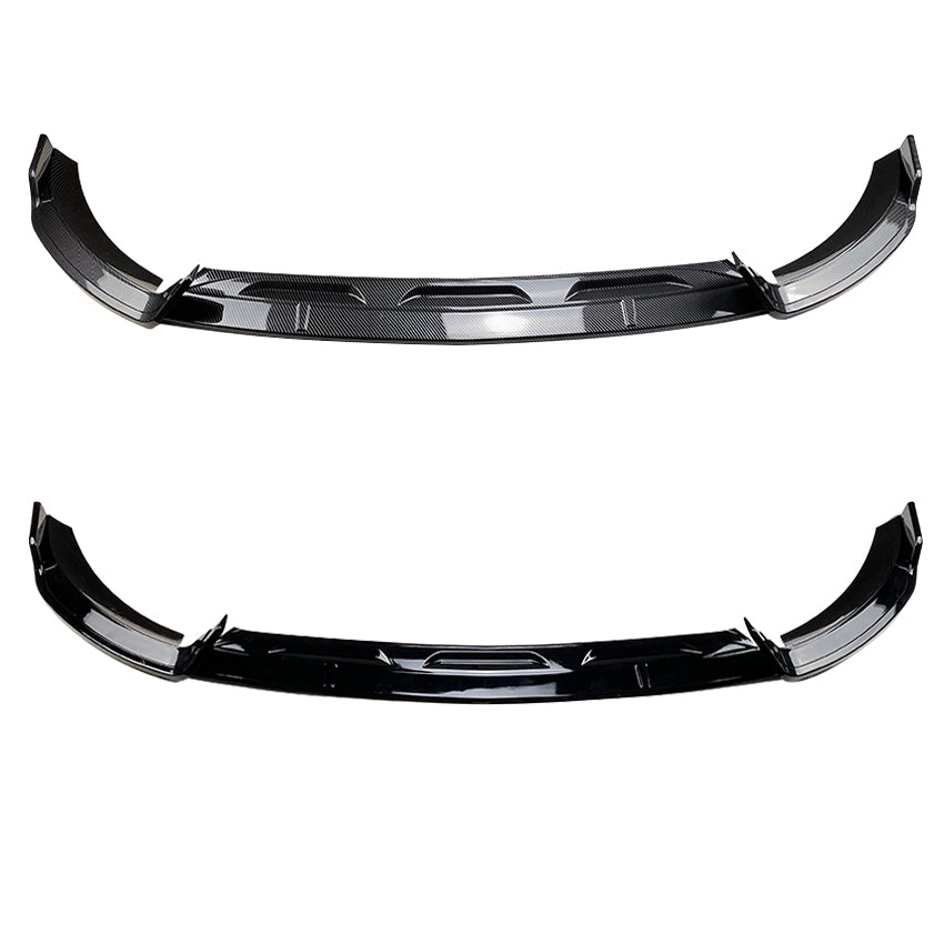 A Style Gloss Black Front Splitter for Mercedes Benz W167 C167 GLE 19-23