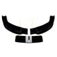 MP Style Gloss Black Front Splitter for BMW E60 E61 5 Series Standard Model 05-10-Carbon Factory