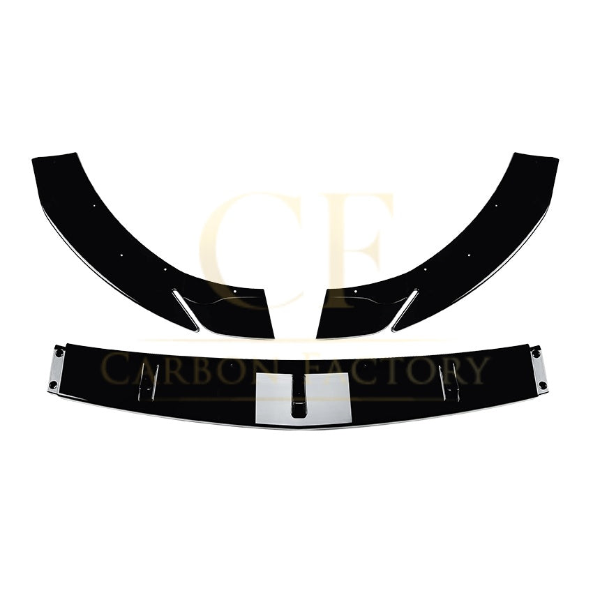 AMG Style Gloss Black Front Splitter for Mercedes Benz W177 A Class AMG & A35 23-25