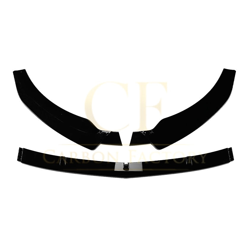 V Style Gloss Black Front Splitter for Mercedes Benz W177 A Class A45 & A45S 18-22