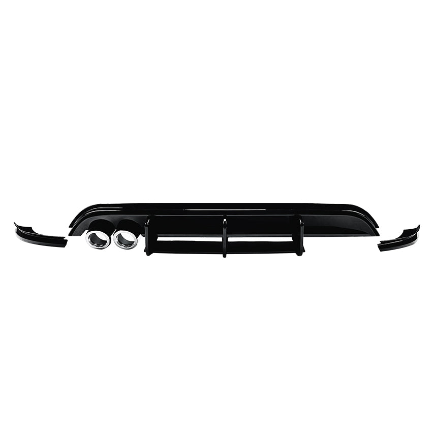 Max Style Gloss Black Diffuser for VW Polo MK5 Standard Model 10-14