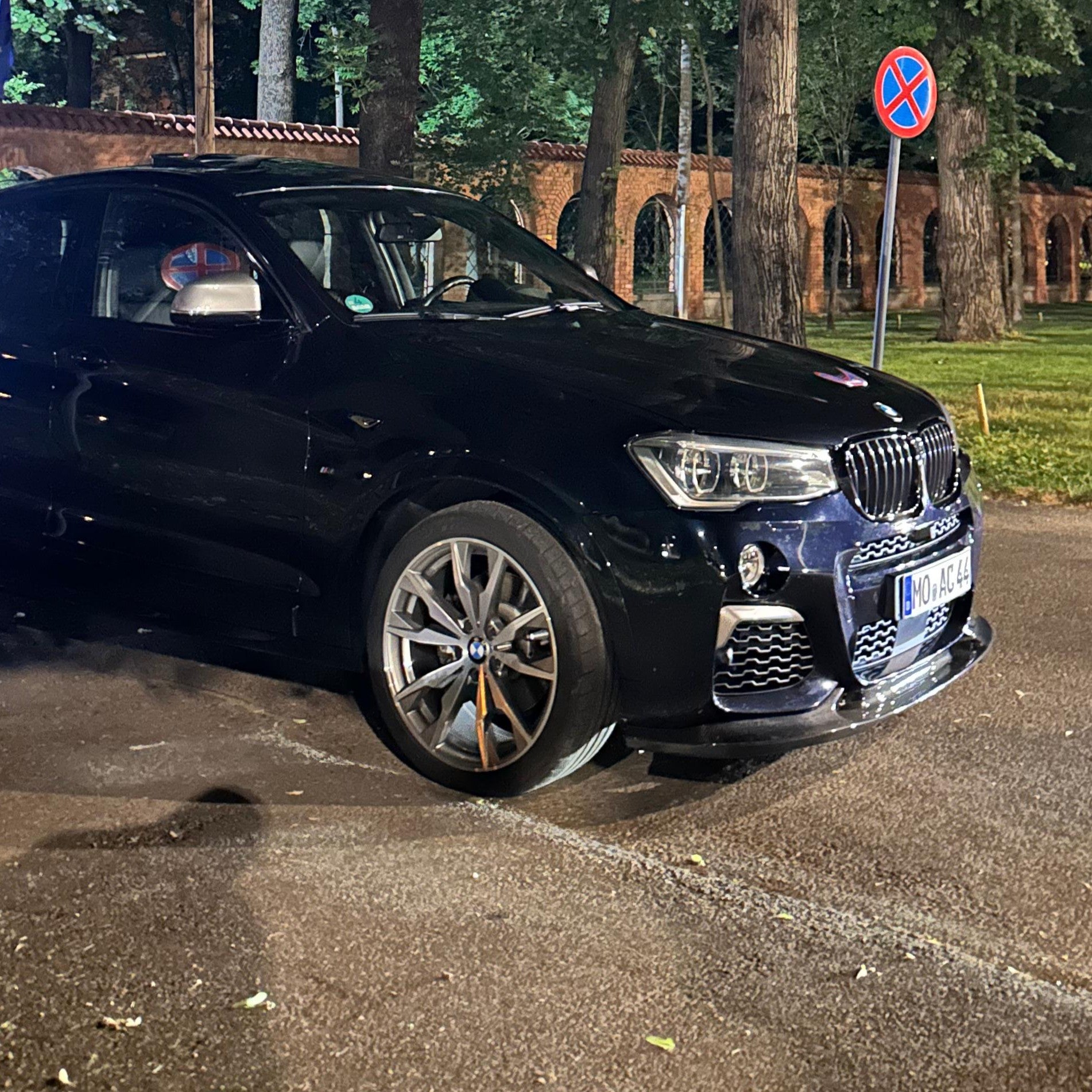 Carbon Fibre Front Splitter for BMW F25 X3 F26 X4 M Sport 15-18