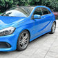 V Style Gloss Black Side Skirts for Mercedes Benz W176 A Class 13-18