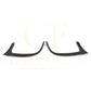2PCS/SET Rear Bumper Vents Exterior Trims for Mercedes A-Tlass W176 A45 AMG 14-15-Carbon Factory