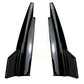 Gloss Black Rear Bumper Spats for Mercedes Benz W117 CLA 13-19