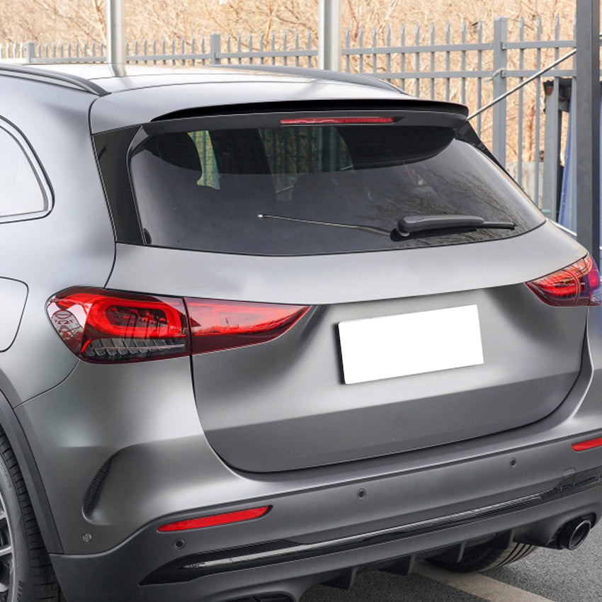 V Style Gloss Black Roof Spoiler for Mercedes Benz H247 GLA 20-Present