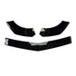 V Style Gloss Black Front Splitter for Mercedes Benz W204 C Class AMG Model 11-14 - Carbon Factory