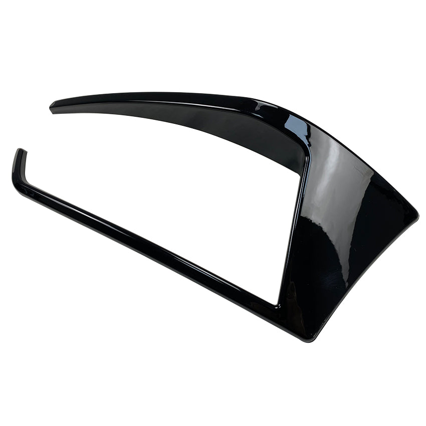 V1 Gloss Black Rear Canards for VW Golf MK7.5 17-20