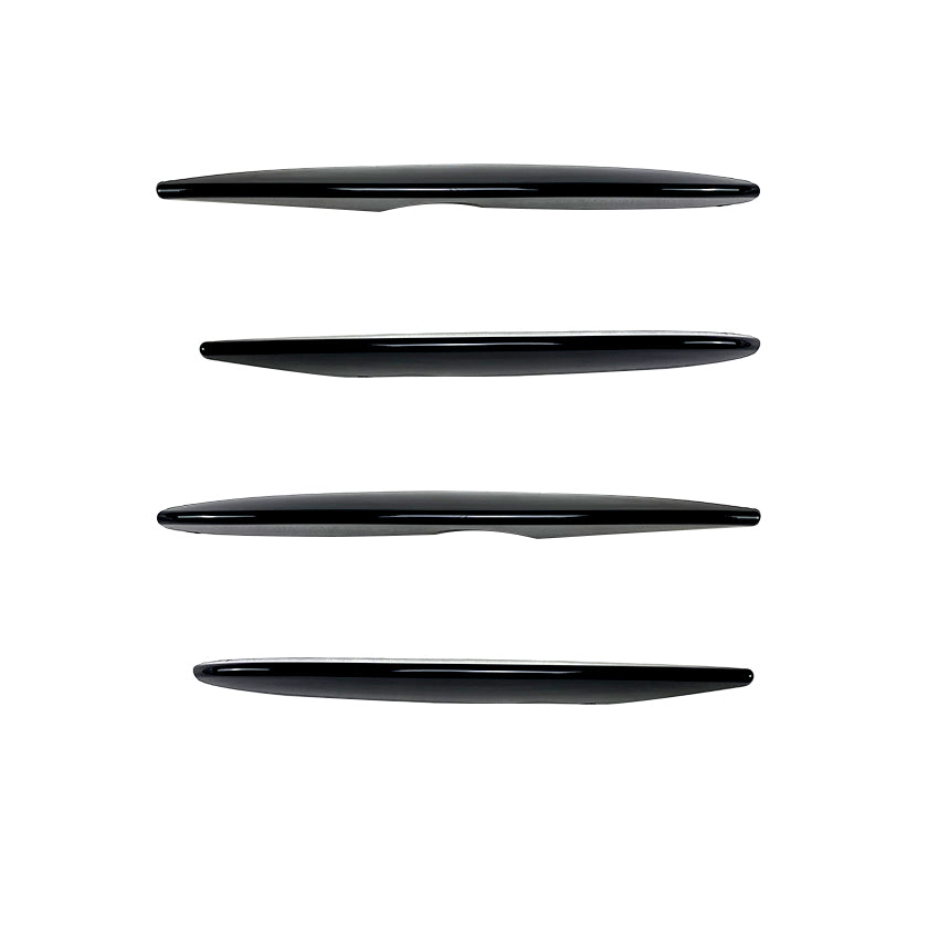 Gloss Black Front Side Trims for Mercedes Benz X253 C253 GLC 15-19
