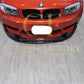 3D Style Carbon Fibre Front Splitter for BMW E82 Coupe 1M 07-14-Carbon Factory