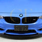 3D Style Carbon Fibre Front Splitter for BMW F80 M3 F82 F83 M4 14-20-Carbon Factory