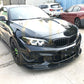 3D Style Carbon Fibre Front Splitter for BMW F87 M2 OG 16-18-Carbon Factory