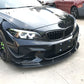 3D Style Carbon Fibre Front Splitter for BMW F87 M2 OG 16-18-Carbon Factory