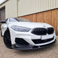 3D Style Carbon Fibre Front Splitter for BMW G14 G15 G16 8 Series 18-Present-Carbon Factory