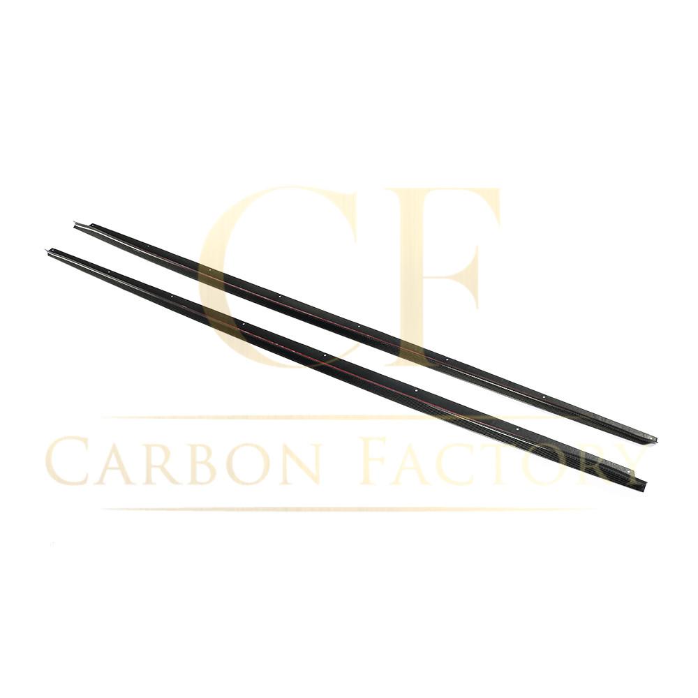 3D Style Carbon Fibre Side Skirt for BMW G30 5 Series F90 M5 17-23-Carbon Factory