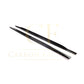 3D Style Carbon Fibre Side Skirts for BMW 4 Series G22 G23 20-Present-Carbon Factory