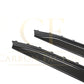 3D Style Carbon Fibre Side Skirts for BMW G80 M3 21-Present - Carbon Factory