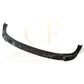 3D Style Gloss Black Front Splitter for BMW 3 Series G20 G21 LCI 24-Present-Carbon Factory