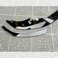 3D Style Gloss Black Front Splitter for BMW 4 Series G22 G23 20-23-Carbon Factory