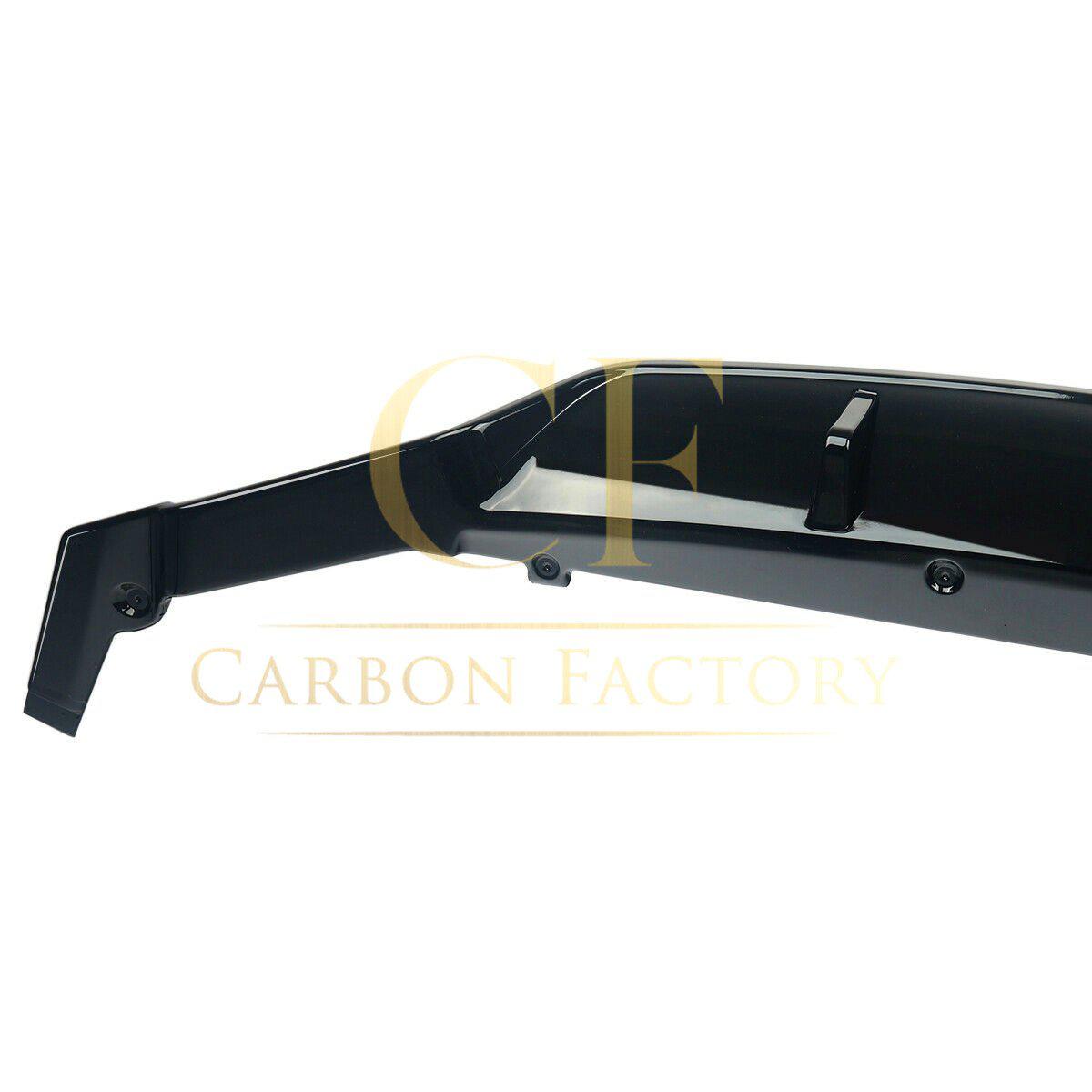 3D Style Gloss Black Rear Diffuser for BMW G30 G31 5 Series M Sport 17-24-Carbon Factory