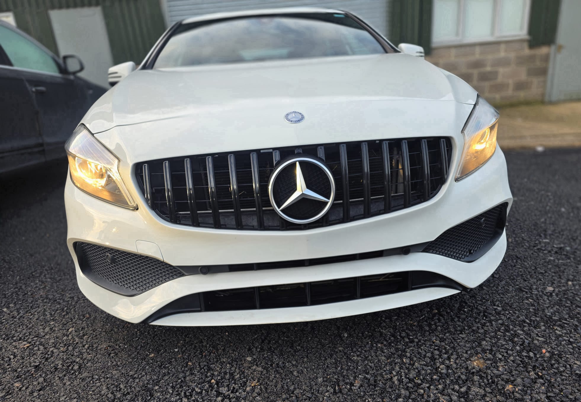 GT Style Front Grille for Mercedes Benz W176 A Class 12-15 - Carbon Factory