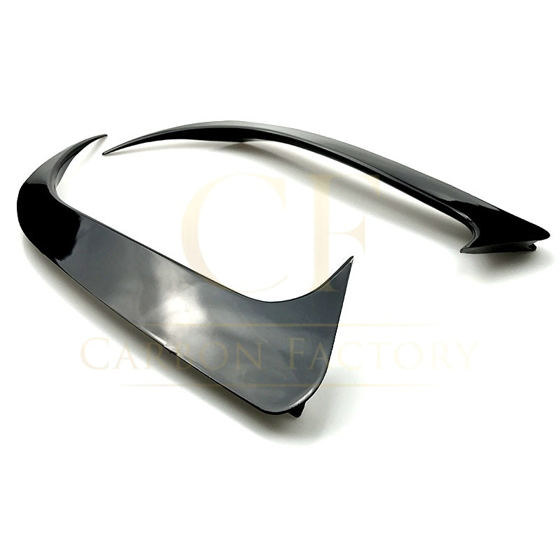 Gloss Black Rear Bumper Trims for Mercedes Benz W117 CLA 13-19 - Carbon Factory