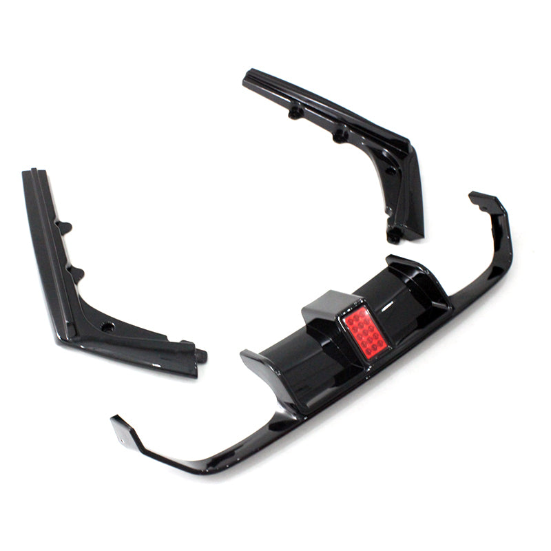 LED Style Gloss Black Rear Diffuser for BMW F80 M3 F82 F83 M4 14-20