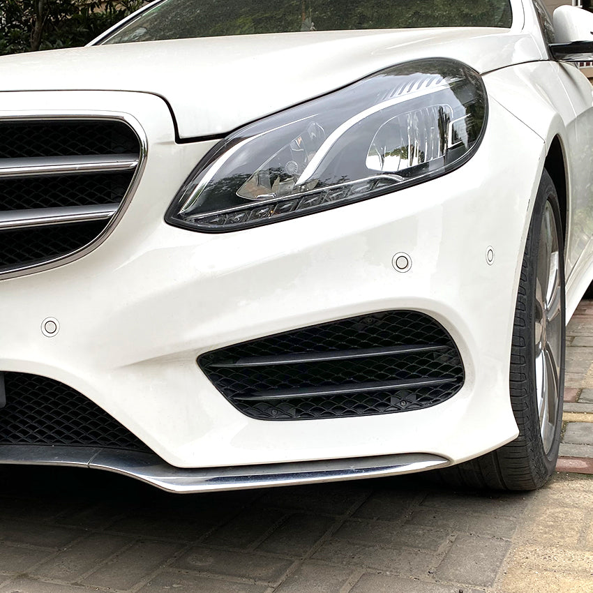 Gloss Black Front Bumper Grille for Mercedes Benz W212 E Class Saloon AMG 13-17 - Carbon Factory