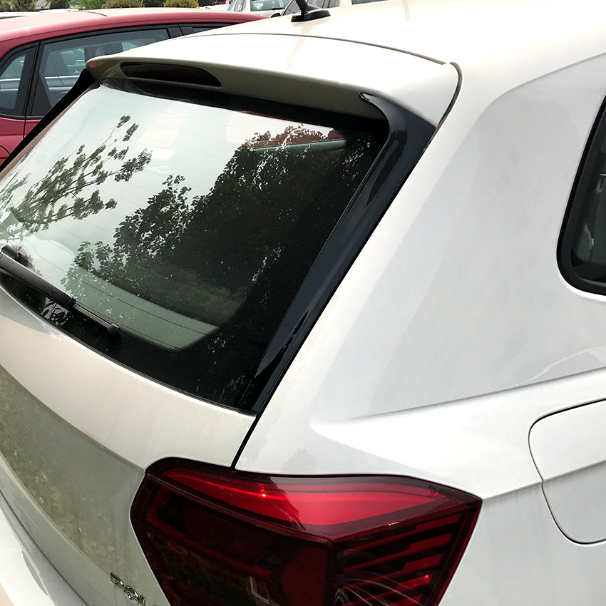 Gloss Black Side Spoiler for VW Polo MK6 18-26