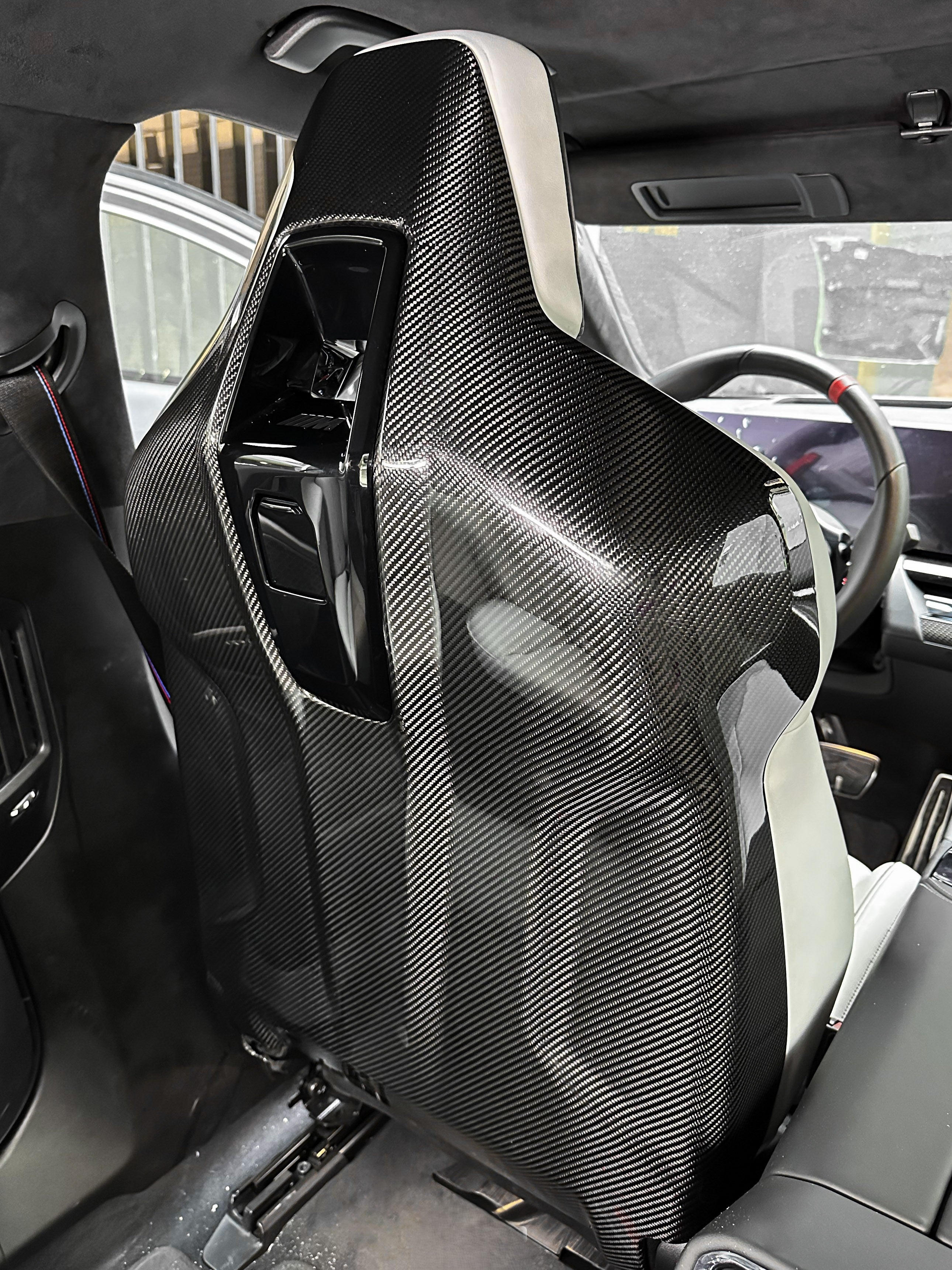 Pre-Preg Carbon Fibre Seat Cover for BMW G90 G99 M5 24-Present - Carbon Factory