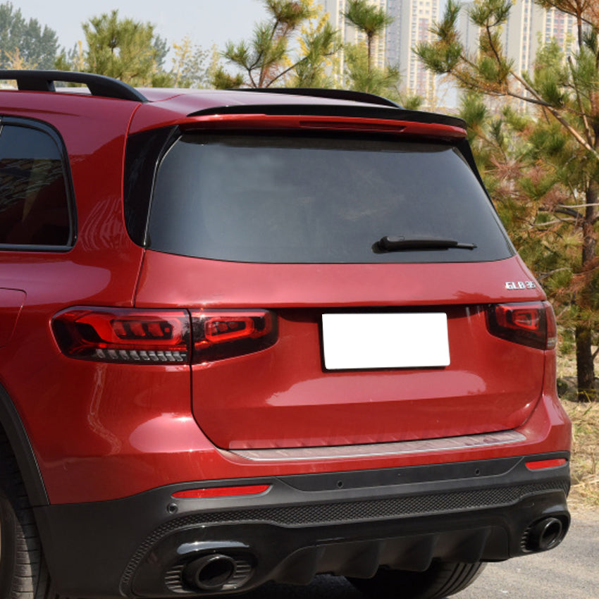 A Style Gloss Black Roof Spoiler for Mercedes Benz X247 GLB 19-26