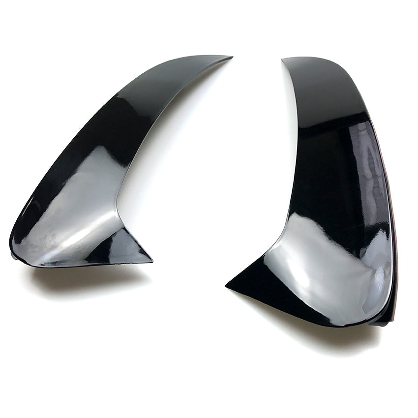 Gloss Black Rear Canards for Mercedes Benz W167 GLE SUV 19-26