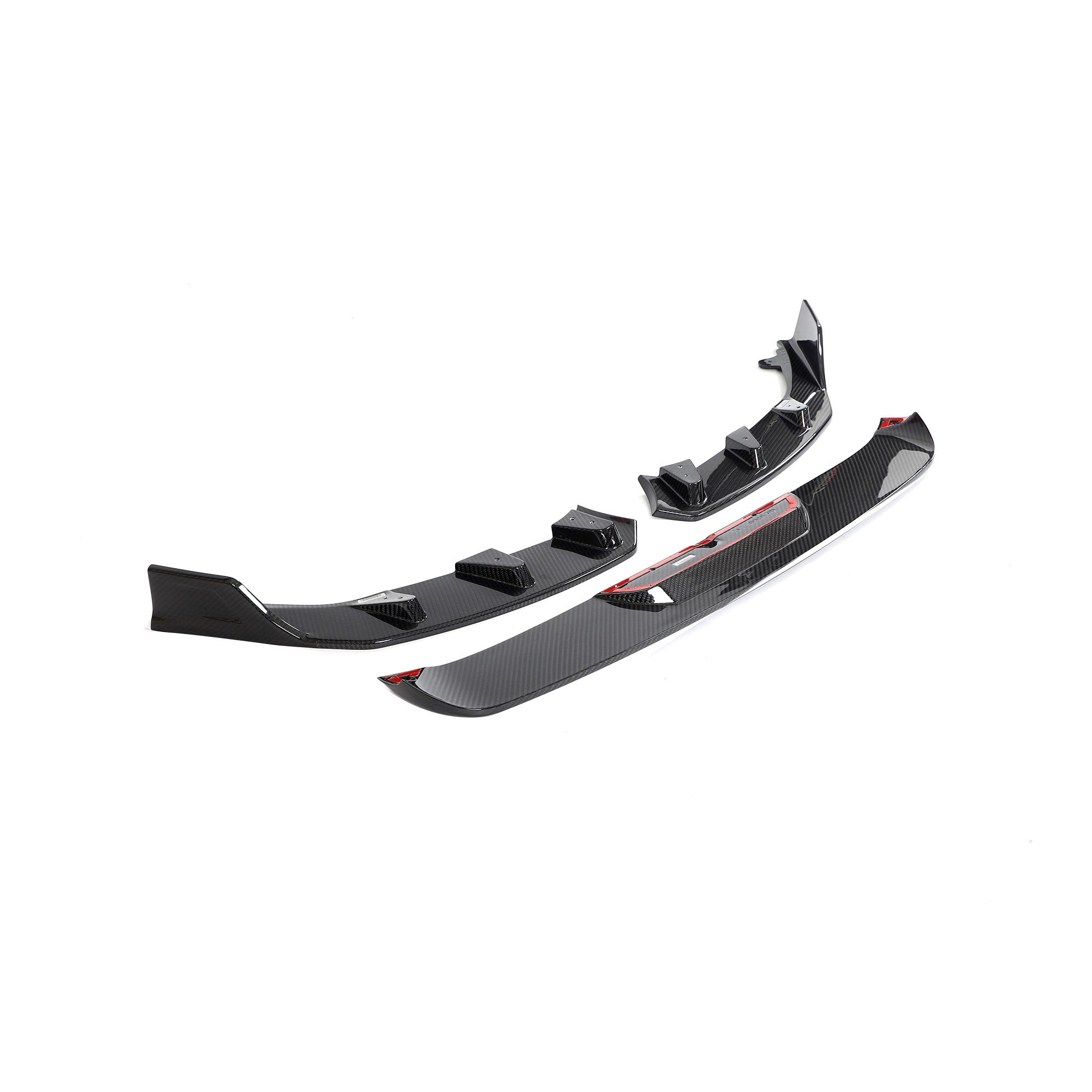 V Style Pre-Preg Carbon Fibre Front Splitter for BMW G87 M2 23-Present
