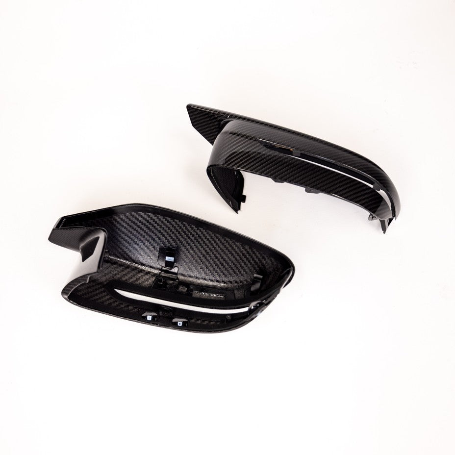 Pre-Preg Carbon Fibre Replacement Mirror Covers for BMW G87 M2 G80 M3 G82 G83 M4 20-Present